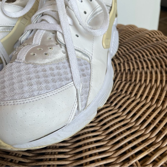Nike Air Huarache Men Shoes size 12 white/cream - Picture 14 of 16